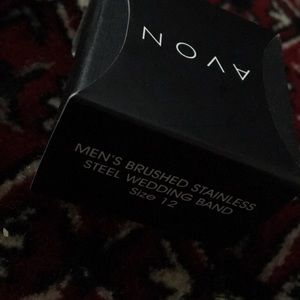 Men’s size 12 stainless steel wedding band